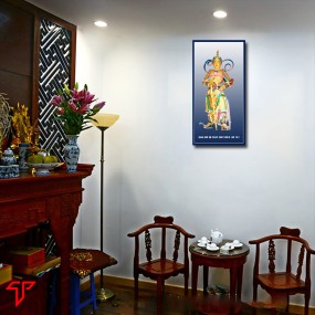 Tranh phật giáo treo phòng thờ